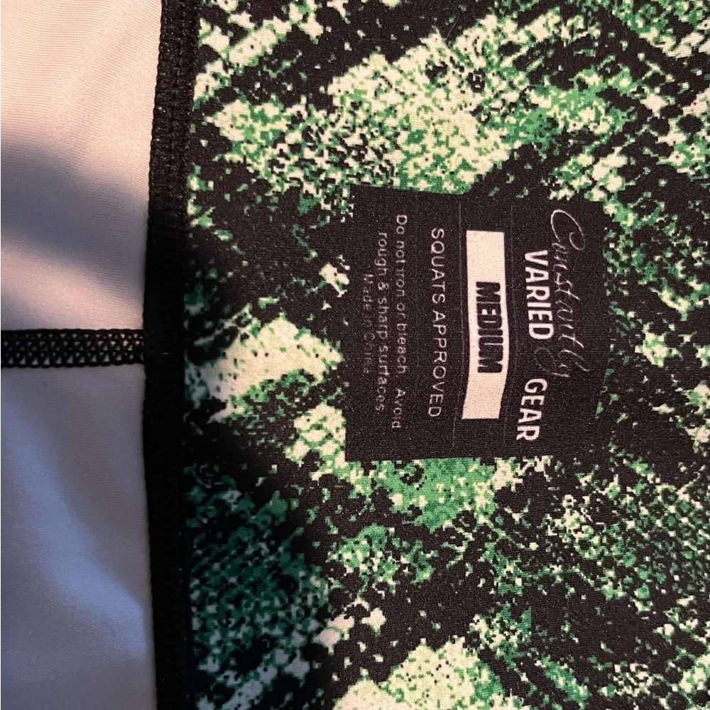 Constantly Varied Gear Green and Black Athletic Shorts - Picture 5 of 5